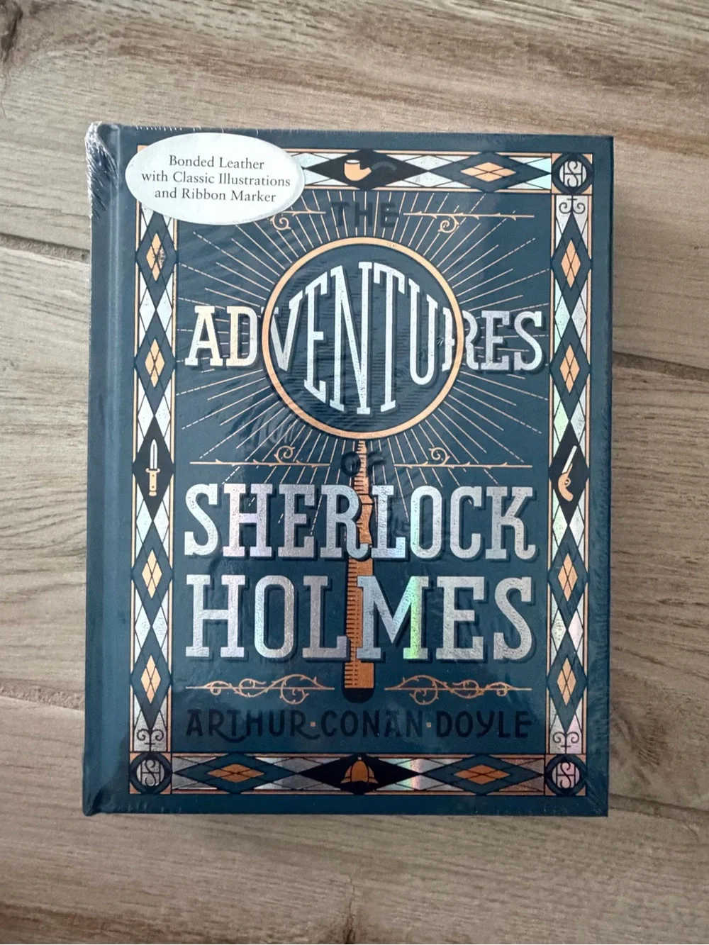 Sherlock Holmes Adventures Bonded Leather Book